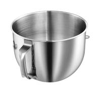 Genérico Compatibilidad for Accesorios de Ayuda for batidora Kitchenaid 7 Cuartos, Soporte for látigo Alambre, Gancho for Masa y Paleta(Stainless Steel Bowl)