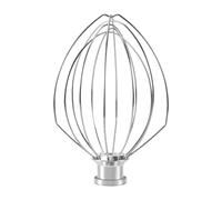 Genérico Compatible con ABKR K5AWW, batidor de Alambre de Acero, batidor de Huevos de Acero Inoxidable, Cabezal Mezclador 5QT