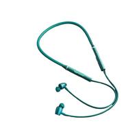 Generico Compatible con Auriculares HE05X Ⅱ Bluetooth 5,0 Banda for el Cuello, inalámbricos, magnéticos, Auriculares Deportivos Impermeables micrófono(Green)