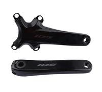 Genérico Compatible con bielas de Bicicleta de Carretera Shimano 105 R7100 2 × 12 velocidades 165/170/172,5/175 mm par y Lado Derecho(A Pair Crankarm,175mm)