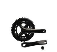 Genérico Compatible con bielas de Bicicleta de Carretera Shimano FC-RS510 2 × 11S 165/170/172,5/175 mm 50-34T 110BCD de 2 Piezas(Without BB,50-34T_FC-RS510_172.5MM)