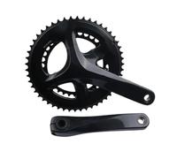 Genérico Compatible con bielas de Bicicleta de Carretera Shimano Sora R3000 FC-R3000, 2x9 velocidades, 50-34T, 165/170/175 mm, Rueda Dentada de 2 Piezas(BB-RS501 BSA,50-34T_165MM)