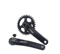 Genérico Compatible con bielas Shimano Deore MT510 de 10, 11 y 12 velocidades for Bicicleta montaña. Piñón Candle 170 mm, 32T, 34T, 36T, 38T, BB52 MT500(Shimano 34T)