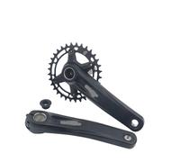 Genérico Compatible con bielas Shimano Deore MT510 de 10, 11 y 12 velocidades for Bicicleta montaña. Piñón Candle 170 mm, 32T, 34T, 36T, 38T, BB52 MT500(WUZEI 32T)