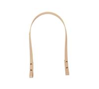 Genérico Compatible con Bolso asa de Cuero Media PU, Accesorios Hechos a Mano, Bolsos Hombro, Correa Repuesto Color sólido for(Beige,2pcs)