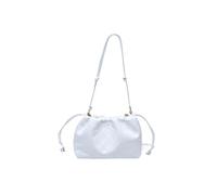 Genérico Compatible con bolso bandolera convertible cierre magnético y cordón ajustable, apertura deformable for mujer(WHITE,(30cm(Max Length(50cm))