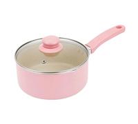 Genérico Compatible con cacerola de aluminio revestimiento antiadherente y tapa for leche(2.2L)