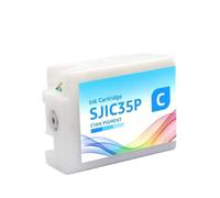 Genérico Compatible con Cartucho de Tinta for Etiquetas de Color ColorWorks CW-C6000 CW-C6500 Series SJIC35P T44B1(SJIC35P-1pcs-C)