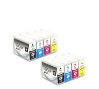 Genérico Compatible con Cartucho de Tinta for Etiquetas de Color ColorWorks CW-C6000 CW-C6500 Series SJIC35P T44B1(SJIC35P-8pcs-2set)
