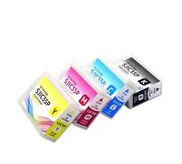 Genérico Compatible con Cartucho de Tinta for Etiquetas de Color ColorWorks CW-C6000 CW-C6500 Series SJIC35P T44B1(SJIC35P-4pcs-1set)
