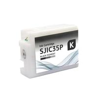 Genérico Compatible con Cartucho de Tinta for Etiquetas de Color ColorWorks CW-C6000 CW-C6500 Series SJIC35P T44B1(SJIC35P-1pcs-BK)