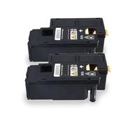 Genérico Compatible con Cartucho de tóner de Color Xerox 6000 6010 for Workcenter 6015 for 106R01630 106R01627 106R01628 106R01629(2Black Cartridge)