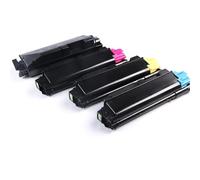 Genérico Compatible con el Juego de tóner Kyocera TK-5140 de 4 Paquetes con contenedor de residuos for la Serie ECOSYS P6130cdn M6030cdn M6530cdn