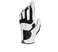 Genérico Compatible con Guantes de Golf for Hombre PGM, Mano Izquierda, paño de Microfibra, partículas Antideslizantes Resistentes al Desgaste(ST017 White Left,22)