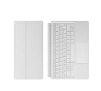 Genérico Compatible con Lenovo Tab Plus Keyboard Pack 2 en 1 Combo Soporte magnético Carcasa Trasera Multiángulo 12,7 Pulgadas Compatible con Tableta Yoga Pad Pro(White)