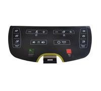 Genérico Compatible con los Modelos de Cintas de Correr SH-T5517I y X5, Panel de Control de Teclas, Interruptor de Membrana, Pegatina, Panel táctil.