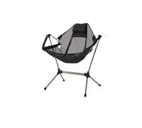 Genérico Compatible con Mecedora Plegable Naturehike con Almohada, sillón de Exterior con Respaldo for Camping, Pesca, Picnic y Playa(Black)