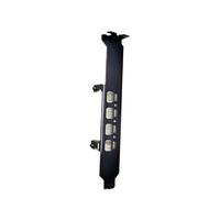 Genérico Compatible con Placa Trasera deflectora de Escudo de E/S for Tarjeta gráfica NVIDIA RTX A1000 A400(12cm)