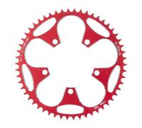 Genérico Compatible con Plato de Dientes Anchos Estrechos VXM MTB 110BCD, Anillo de Corona de piñón 36-58T, Piezas y Accesorios de Juego de manivela for Bicicletas de montaña(54T Red and Screw)