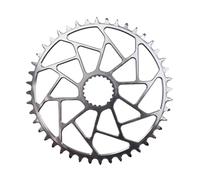 Genérico Compatible con Plato de Plata Hueco Shimano Stone 12s 36T-48T 0MM Montaje Directo Compensado(40T)