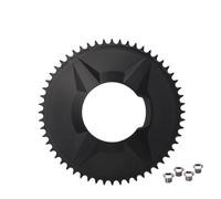 Genérico Compatible con Plato Shimano R2000/R3000/R5800 110BCD 48-58T - Rueda de Cadena de Bicicleta de Carretera Negra con Desplazamiento de 3 mm(Black 3mm 54T)