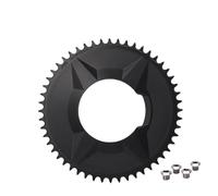 Genérico Compatible con Plato Shimano R2000/R3000/R5800 110BCD 48-58T - Rueda de Cadena de Bicicleta de Carretera Negra con Desplazamiento de 3 mm(Black 3mm 52T)