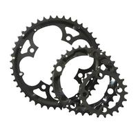 Genérico Compatible con Platos de Bicicleta de montaña Shimano SRAM SLX XT 104/64BCD de 9/10 velocidades, Paquete de 3, se Adapta a Piezas de bielas(44T Steel 32T 22T)