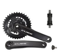 Genérico Compatible con Platos y bielas Shimano Cues FC-U4000-2 MTB 2x9S 2x10S 2x11S 36-22T 40-26T Rueda de Cadena(U4000-36-22T UN101)