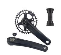 Genérico Compatible con Platos y bielas Shimano Deore SLX MT510 MTB 10/11/12 velocidades 170mm 32T 34T 36T 38T BB52 MT500(WUZEI 36T MT500)