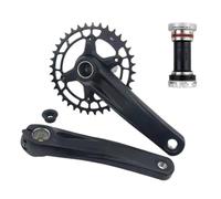Genérico Compatible con Platos y bielas Shimano Deore SLX MT510 MTB 10/11/12 velocidades 170mm 32T 34T 36T 38T BB52 MT500(WUZEI 36T BB52)