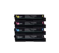 Genérico Compatible con Ricoh, MC240 PC200 Cartucho de tóner sin Chip | MC240FW, PC200W, M C240FW, P C200W, Cartucho de tóner for impresora color, Sin chip(1 set NO CHIP)