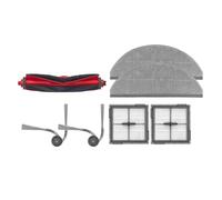 Genérico Compatible con Roborock, Accesorios de Robot de Barrido Q10 VF/Q10 VF+/Q10 PF/Q10 PF+, Filtro de fregona de Borde de Cepillo Giratorio