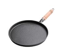 Genérico Compatible con sartén de hierro fundido 26cm, antiadherente sin recubrimiento for hacer crepes y huevos, olla for carne, Cocina Inducción Gas(23cm)