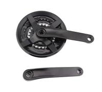 Genérico Compatible con Shimano Iamok Tourney TY FC-TY301 Bicicleta de montaña 42T 48T 170mm 175mm 6/7/8 Platos y bielas de Velocidad(TY301 42T 170mm)
