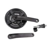 Genérico Compatible con Shimano Iamok Tourney TY FC-TY301 Bicicleta de montaña 42T 48T 170mm 175mm 6/7/8 Platos y bielas de Velocidad(42T 175mm with UN101)