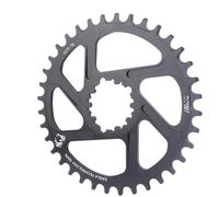 Genérico Compatible con SRAM XX1 NX, Compatible con RACEWORK MTB, Plato Ancho Estrecho con compensación de 3/6mm (32T/34T/36T/38T), Rueda de Cadena y bielas de 3 Pernos(3 Degree 36T)