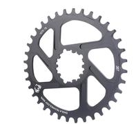 Genérico Compatible con SRAM XX1 NX, Compatible con RACEWORK MTB, Plato Ancho Estrecho con compensación de 3/6mm (32T/34T/36T/38T), Rueda de Cadena y bielas de 3 Pernos(6 Degree 36T)