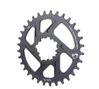 Genérico Compatible con SRAM XX1 NX, Compatible con RACEWORK MTB, Plato Ancho Estrecho con compensación de 3/6mm (32T/34T/36T/38T), Rueda de Cadena y bielas de 3 Pernos(3 Degree 32T)