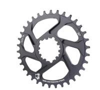 Genérico Compatible con SRAM XX1 NX, Compatible con RACEWORK MTB, Plato Ancho Estrecho con compensación de 3/6mm (32T/34T/36T/38T), Rueda de Cadena y bielas de 3 Pernos(3 Degree 34T)