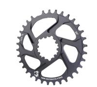Genérico Compatible con SRAM XX1 NX, Compatible con RACEWORK MTB, Plato Ancho Estrecho con compensación de 3/6mm (32T/34T/36T/38T), Rueda de Cadena y bielas de 3 Pernos(6 Degree 34T)