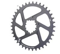 Genérico Compatible con SRAM XX1 NX, Compatible con RACEWORK MTB, Plato Ancho Estrecho con compensación de 3/6mm (32T/34T/36T/38T), Rueda de Cadena y bielas de 3 Pernos(3 Degree 38T)