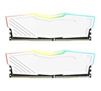 Genérico Compatible con TEAMGROUP Delta RGB DDR4 8GB 3600 RAM de Escritorio XMP2.0 Intel AMD(8G 3600 2p White)