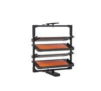 Genérico Compatible con Zapatero Giratorio de 360°, Accesorios Montaje telescópicos, Armario Multicapa, Almacenamiento Integrado(Red)