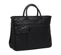 Genérico Compatible For Oxford Cloth Handbag Document Canvas Office Computer Bag Men's Briefcase Business(Black 15.6 inch)