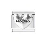 Genérico Componentes Personalizables para dijes de Letras y Corazones en ensamblaje Modular de Acero Inoxidable de Calidad Ideal para proyectos de joyería Accesorios de joyería de Acero Inoxidable