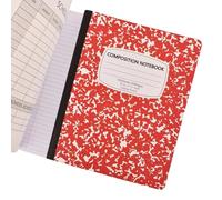 Genérico Composition Notebooks - Wide Ruled Writing Journal for School Office | Paper Pages with Stitched Binding, Durable Cover Design, Portable Size for Students Teachers and Work Use