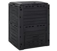 Genérico Compostador de jardín Negro 280 L Polipropileno,Casa y jardín,Jardín,Jardinería,Compostaje,Compostadores-152202