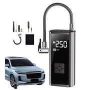 Genérico Compresor de Aire eléctrico, Bomba de Aire para Coche eléctrico, Inflador de neumáticos inalámbrico, con el compresor de portátil de Digitaces de la función de iluminación al Libre para prot