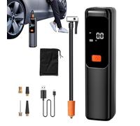 Genérico Compresor de Aire Portátil | Bomba de Aire Inalámbrico para Coche y Bicicleta | Accesorios para Vehículos Eléctricos Pickups Sedan Motocicletas Camiones Scooters | Para Juguetes Inflables y
