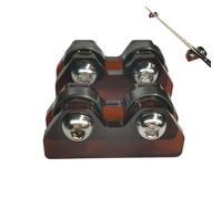 Genérico Comprobador De Rectitud De Taco - Acrílico 12 En 1 Par | Detector De Rectitud De Tacos De | Calibrador De Tacos Portátil Que Proporciona Una Comprobación De La Recttitud De Los Taacos D